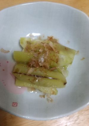 皮むき茹でなす-レシピのメイン写真