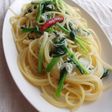 しらすと万能ねぎのパスタ