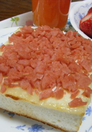 食パンの☆ソーセージのせ満腹パン！！-レシピのメイン写真