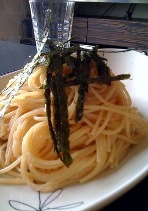 超簡単!!やみつき明太子パスタ♪-レシピのメイン写真