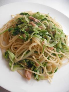 ツナキャベツの柚子こしょうパスタ-レシピのメイン写真
