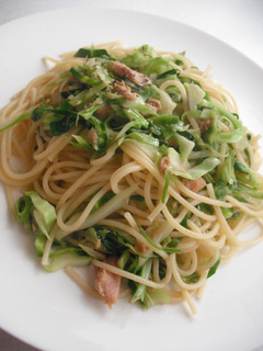 ツナキャベツの柚子こしょうパスタ-レシピのメイン写真