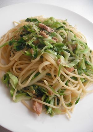 ツナキャベツの柚子こしょうパスタ-レシピのメイン写真