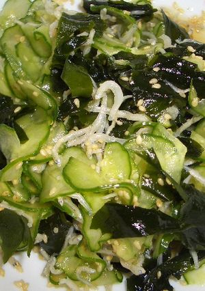 きゅうり・わかめ・じゃこの酢の物-レシピのメイン写真