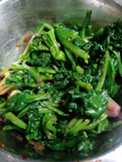 お弁当に!ほうれん草のおかか和え-レシピのメイン写真