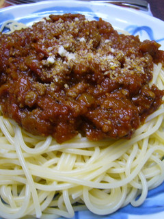 15分で晩御飯 本格ミートソースパスタ-レシピのメイン写真