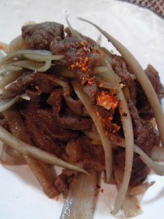 牛肉とごぼうの時雨煮-レシピのメイン写真