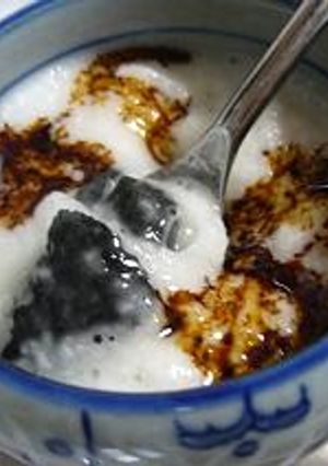 とろとろとろろの黒ゴマ豆腐-レシピのメイン写真