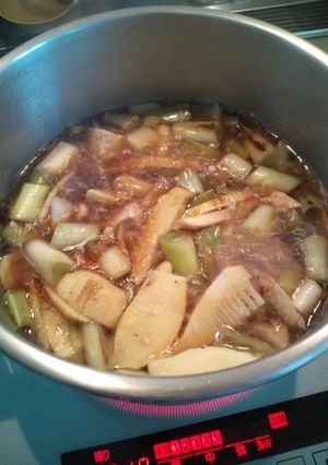 筍と豚バラの炒め煮-レシピのメイン写真