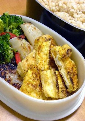油揚げのカレーチーズ焼き-レシピのメイン写真