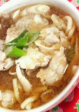 ぽっかぽか✿豚肉入り❀おろしうどん✿-レシピのメイン写真