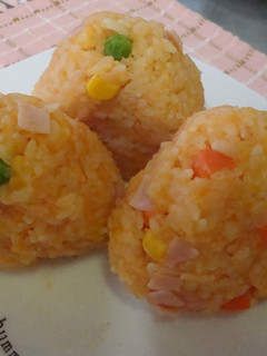 レンジで簡単♪オムライスにぎり-レシピのメイン写真