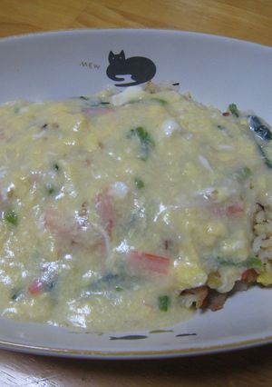 カニあんかけチャーハン♪-レシピのメイン写真