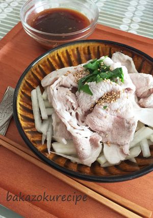 ポンドレ冷しゃぶサラダ-レシピのメイン写真