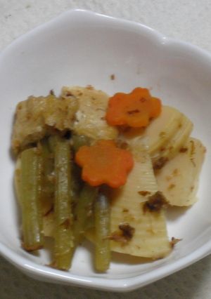 たけのこと蕗の土佐煮-レシピのメイン写真