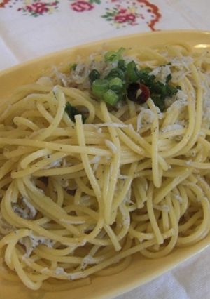 しらすのパスタ★ぺペロンチーノ-レシピのメイン写真