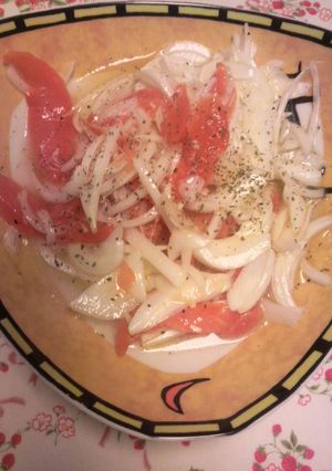 寿司酢でお手軽☆サーモンマリネ-レシピのメイン写真