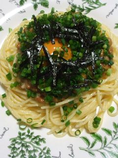 オリジナル納豆パスタ-レシピのメイン写真