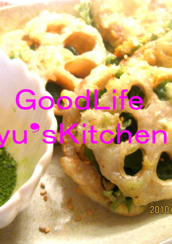 シャキシャキ蓮根はさみ揚げ-レシピのメイン写真
