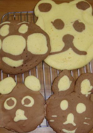 子どもと一緒に♪おえかきホットケーキ-レシピのメイン写真