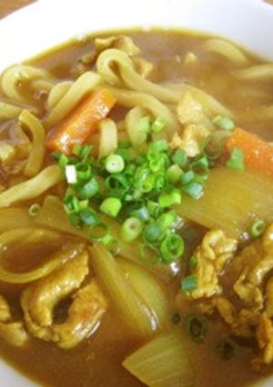 カレー粉でカレーうどん-レシピのメイン写真