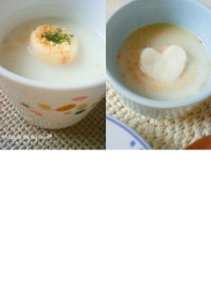 離乳食中期〜☆お麩乗せスープ-レシピのメイン写真