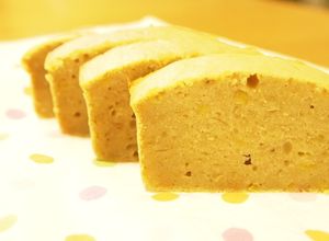 超簡単！もちもち米粉のバナナケーキ☆-レシピのメイン写真