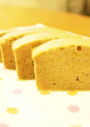 超簡単！もちもち米粉のバナナケーキ☆-レシピのメイン写真