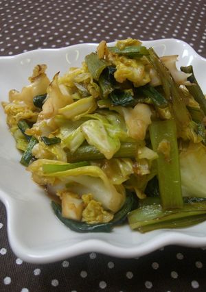 シンプルに❀春キャベツの酢醤油炒め❀-レシピのメイン写真