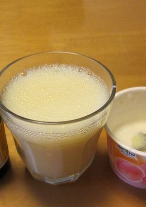絶品！オロナミンＣヨーグルト（ピーチ）-レシピのメイン写真