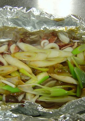 いかとワタのホイル焼き-レシピのメイン写真