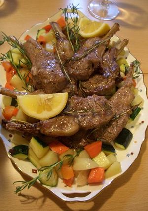 ラム肉のロースト@イースター-レシピのメイン写真
