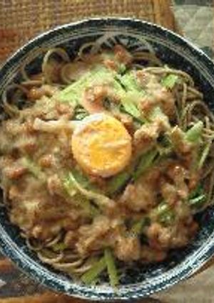 冷やし納豆おろしそば-レシピのメイン写真
