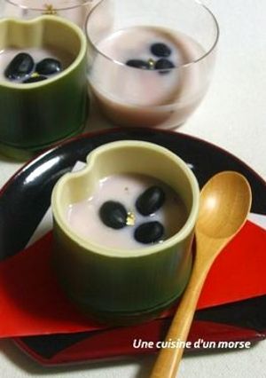 さくらミルクかん-レシピのメイン写真