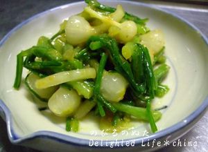 山菜・のびるのぬた☆辛子酢味噌和え-レシピのメイン写真