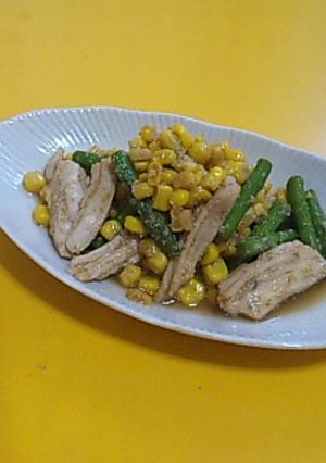 冷やし中華ダレで！簡単蒸し鶏サラダ☆-レシピのメイン写真
