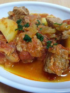 圧力鍋で☆豚モモ肉のトマト煮込み-レシピのメイン写真