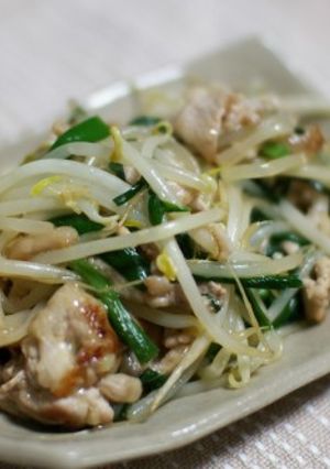 やさしい味のニラもやし炒め-レシピのメイン写真