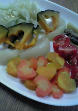 ブリッ子ブリブリ温野菜サラダ-レシピのメイン写真