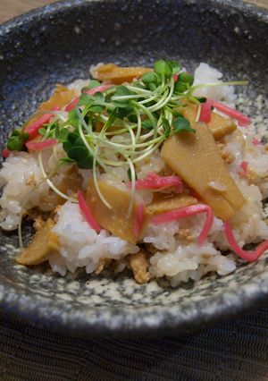 春！竹の子鶏ひきチャイナ寿司-レシピのメイン写真