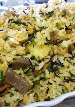 煮物に飽きたからひじきをチャーハンに！-レシピのメイン写真