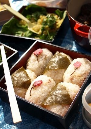 お花見に☆さくら餅風ガリとさくらのおこわ-レシピのメイン写真