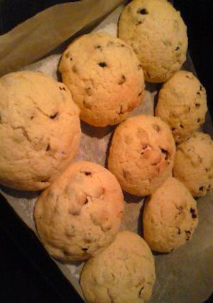 チョコチップメロンパン-レシピのメイン写真