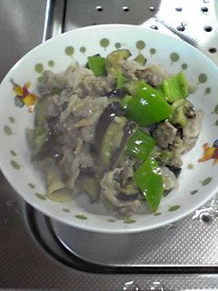 茄子と豚肉の味噌炒め-レシピのメイン写真