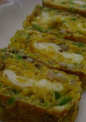 苦手な野菜も食べれた！野菜たっぷり卵焼き-レシピのメイン写真