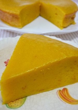 南瓜チーズケーキ-レシピのメイン写真