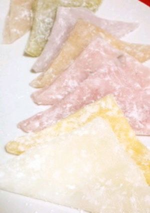 電子レンジで簡単☆本格的生八つ橋-レシピのメイン写真