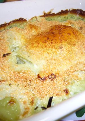 ポテトグラタン　ジェノベーゼ風味-レシピのメイン写真
