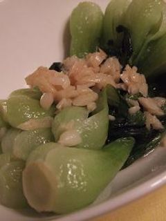 チンゲン菜とにんにく炒め-レシピのメイン写真