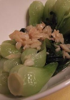 チンゲン菜とにんにく炒め-レシピのメイン写真